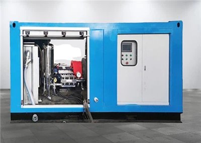 Hydro sprengningsutstyr for marin rustfjerning