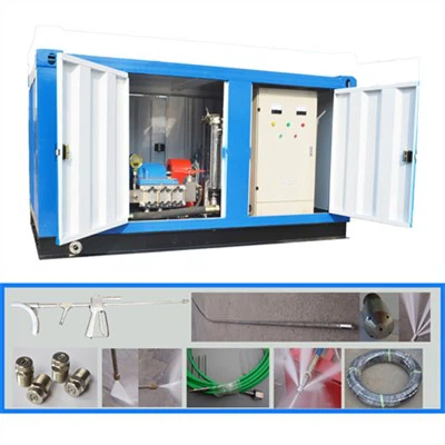 Vannstrålesprengningsutstyr